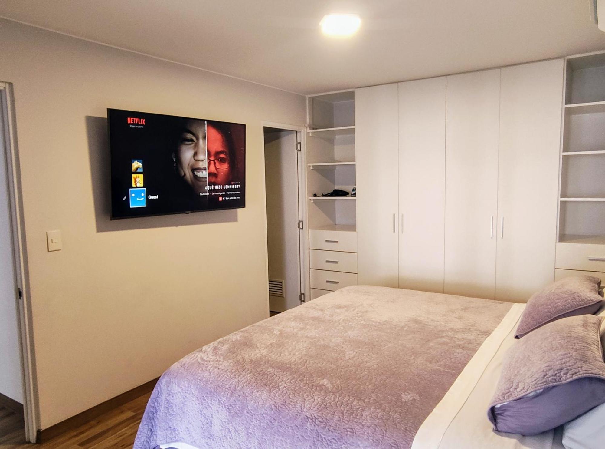 Apartamento En Miraflores Con Ac Lima Exterior foto